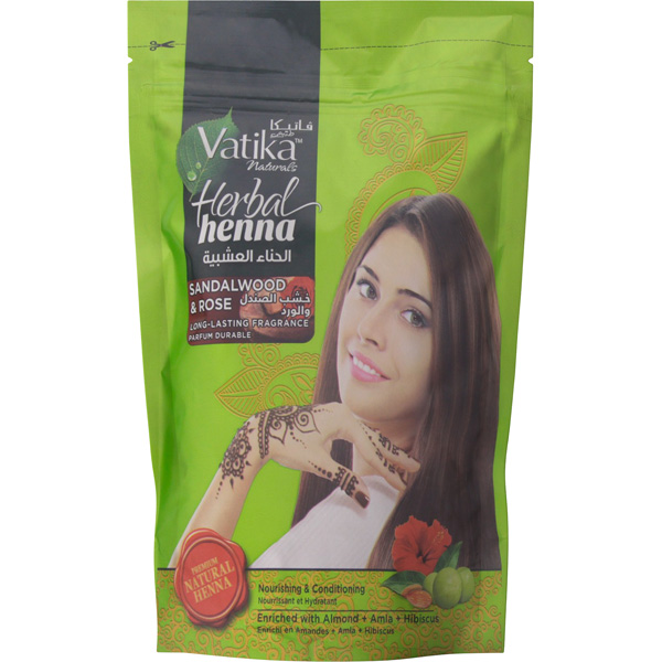 Vatika Herbal Henna sandal Rosa 200g