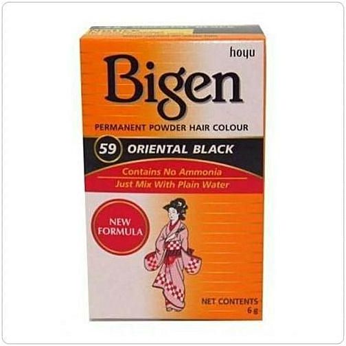 Bigen Permanent Hair Colour Oriental Black