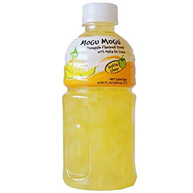 Mogu Mogu Pineapple Flavored Drink With Nata de coco 320ml