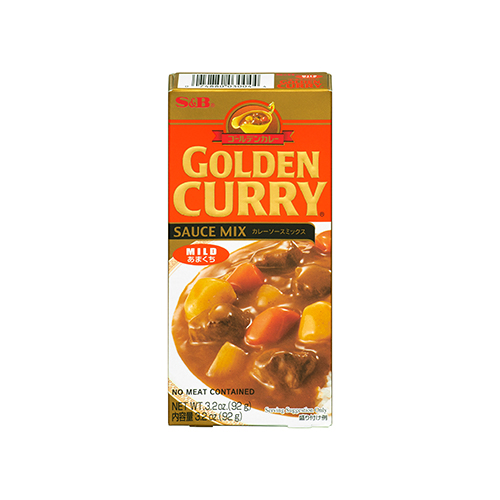 S&B Golden Curry Sauce Mix Mild 92g
