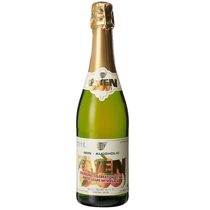 Pure Heaven White Grape Peach Sparkling drink 750ml