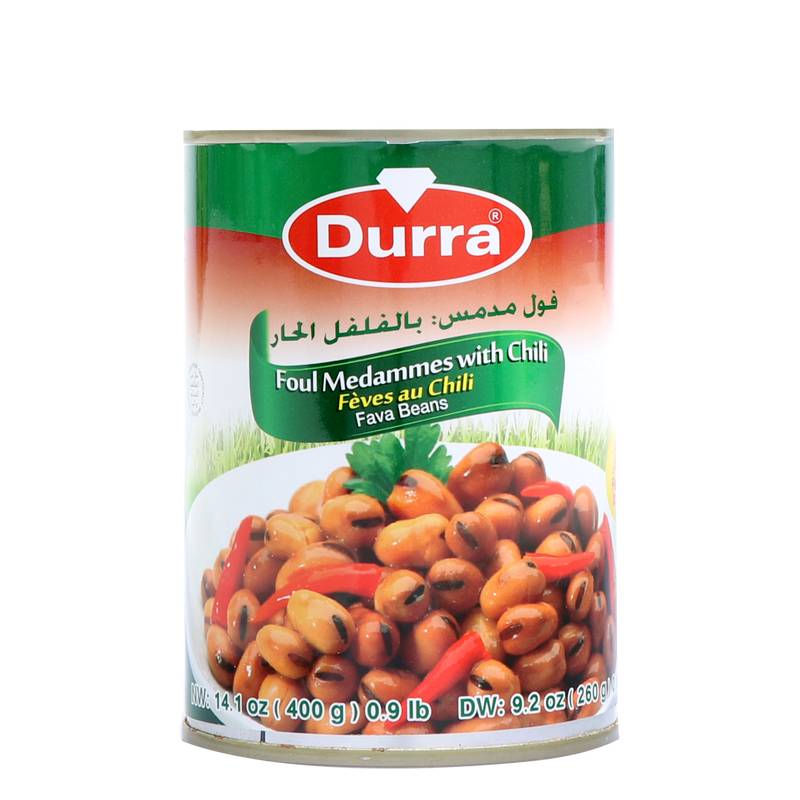 Durra Foul Medammes with Chilli  400g