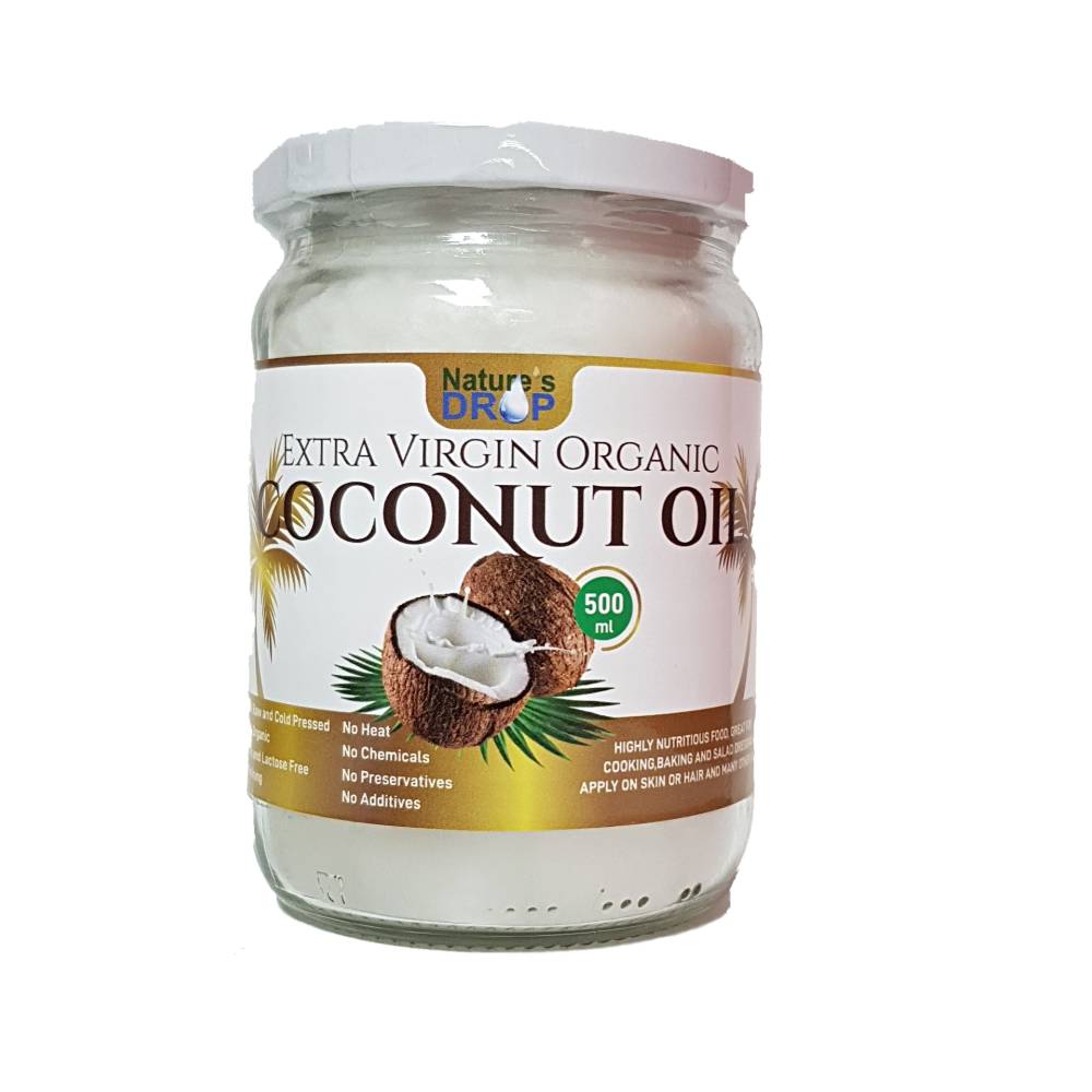 Nature Drop Extra Virgin Coconut Oil 500ml