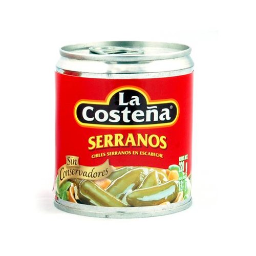 La Costena Serranos 58g