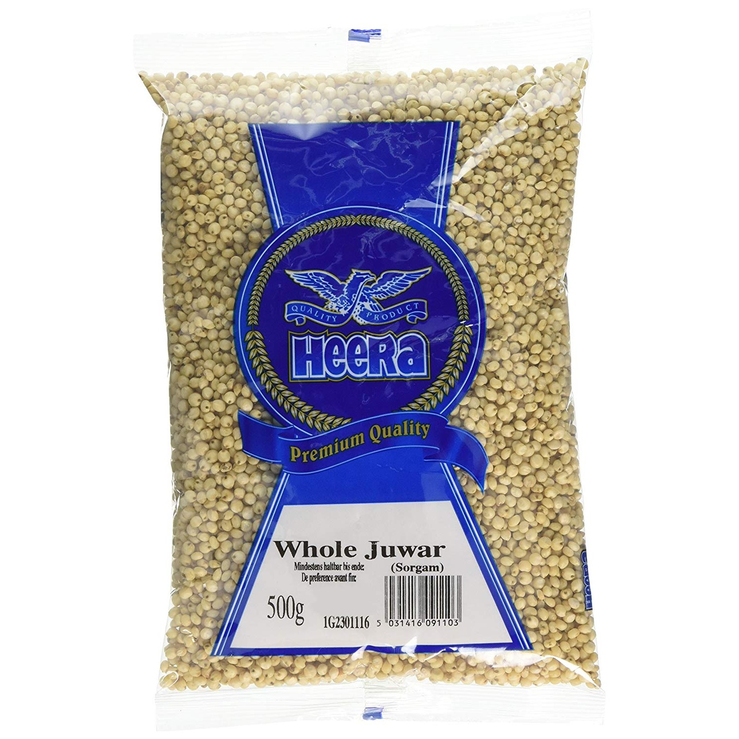 Heera Whole Juwar 500g