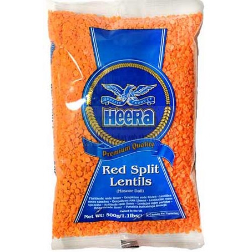 Heera Red Split Lentils 500g
