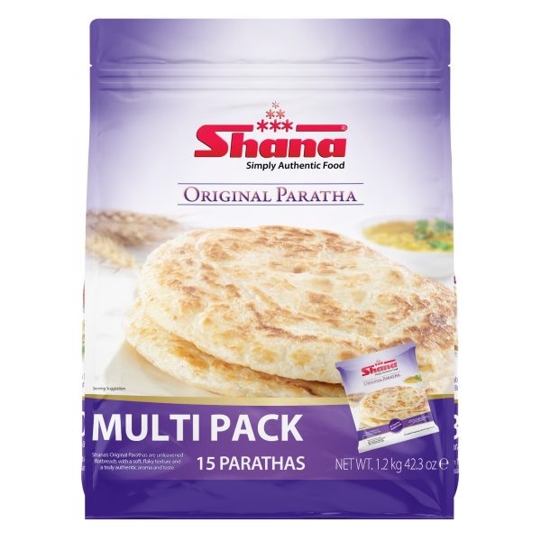 Shana Original Paratha Multipack 15pcs 1.2kg