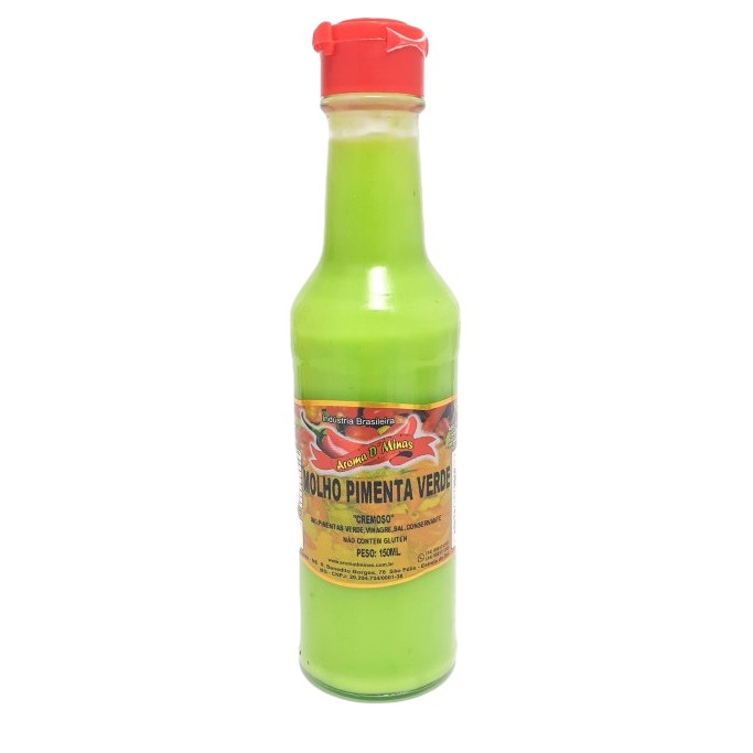 Molho Pimenta Verde Cremoso 150ml