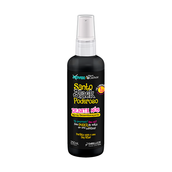 Novex Spray Desembaracante Santo Black 250ml