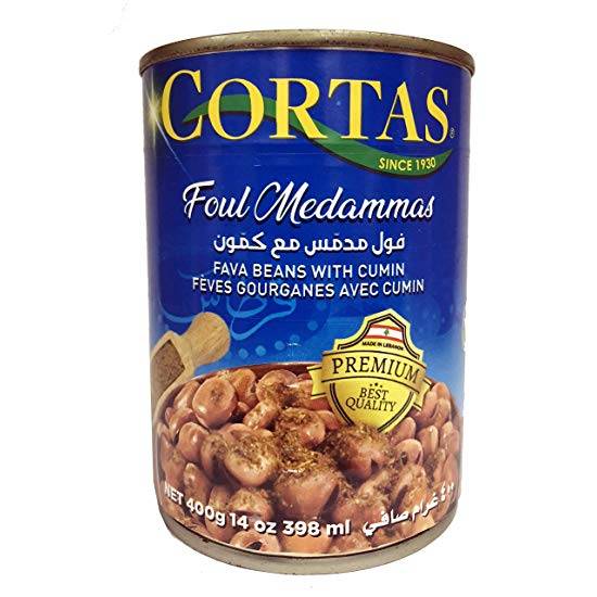 Cortas Foul Medammas FAFA Beans with Cumin 400g