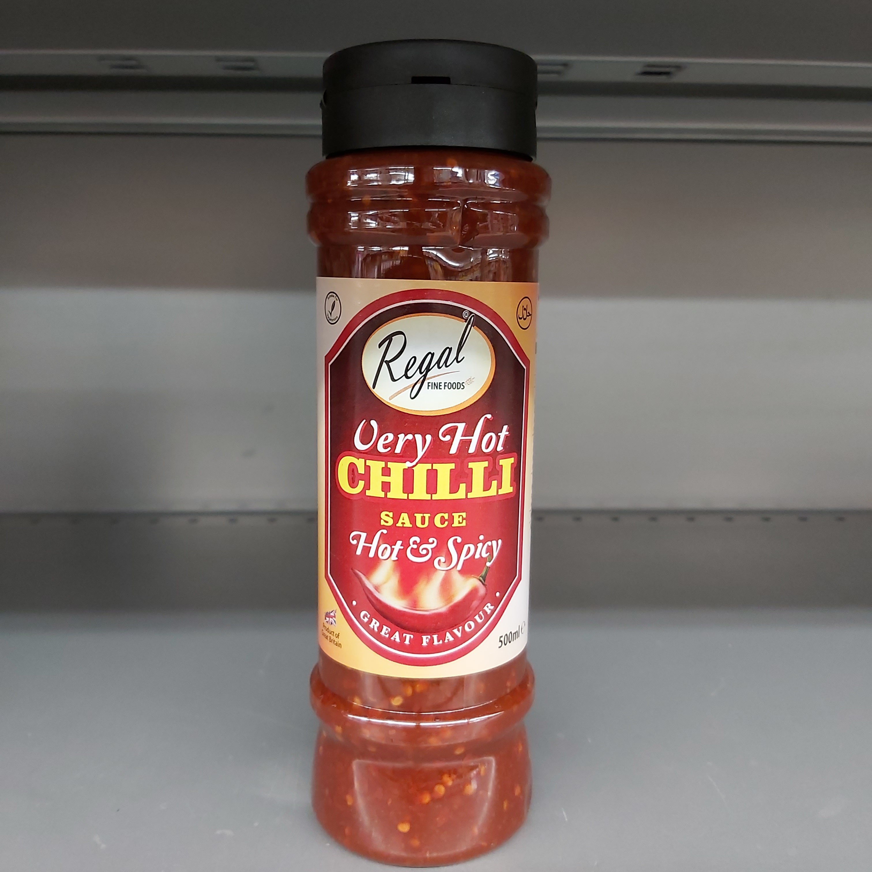 Regal very hot chilli sauce 500ml