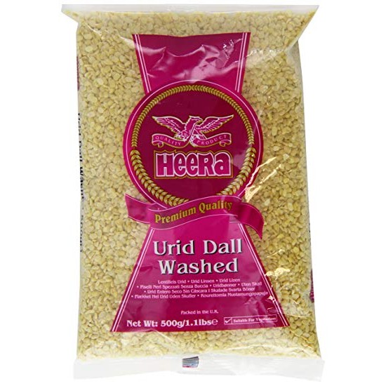 Heera Urid Dall Washed 500g