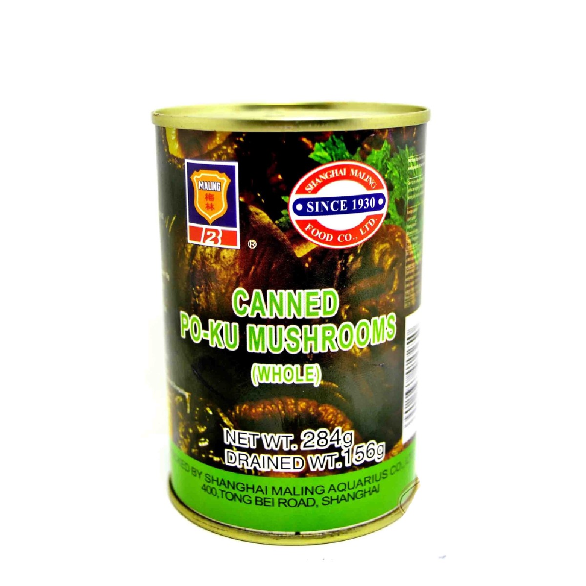 Maling Canned Po-Ku Mushrooms 284g