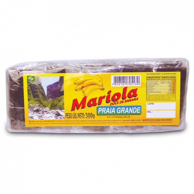 Dacolonia Mariola Doce de banana 300g
