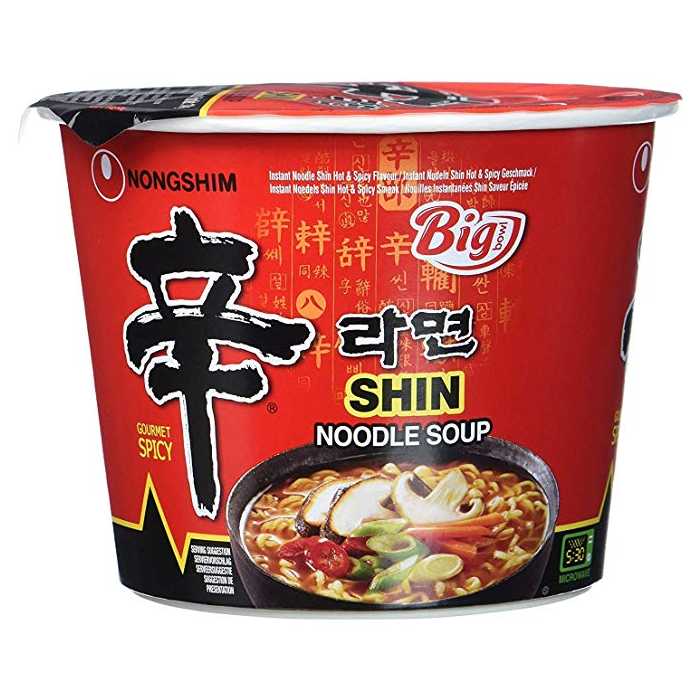 Nongshim Shin Noodle Soup Bowl 114g
