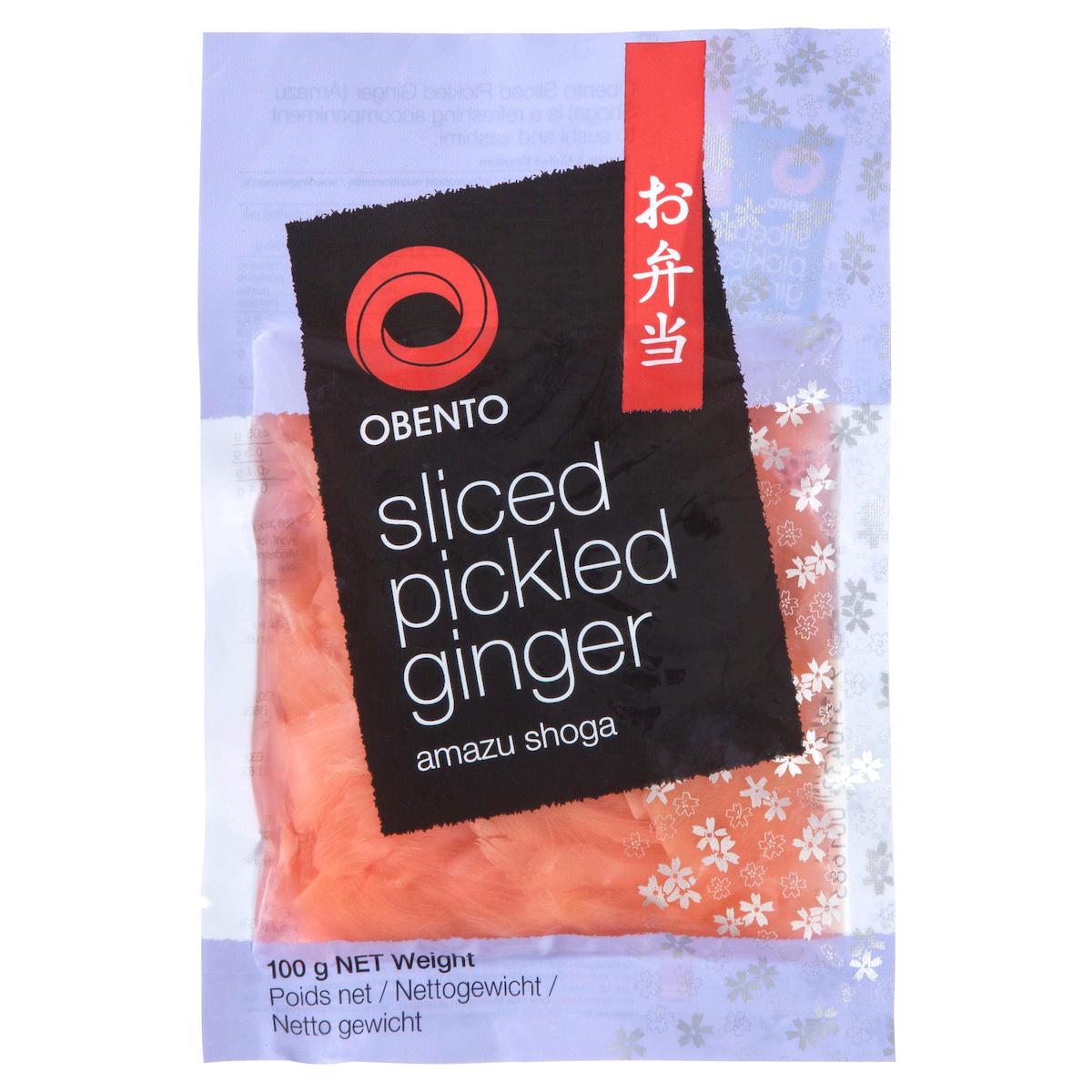 Obento Sliced Ginger 100g