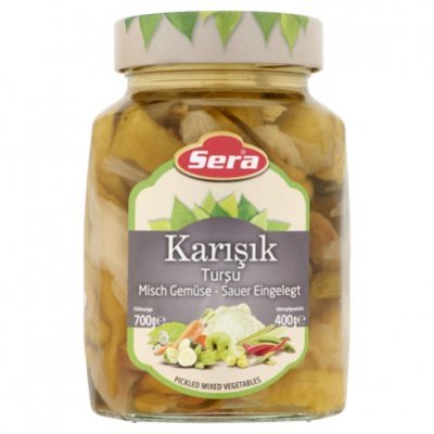 Sera Pickled Mixed Vegetables 700g Karisik