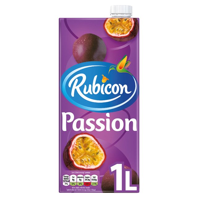 Rubbicon Passion Fruit Juice 1L
