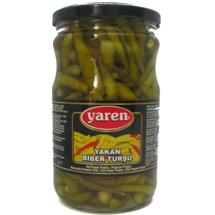 Yaren Yakan Biber Tursu Hot Pepper Pickle 370g