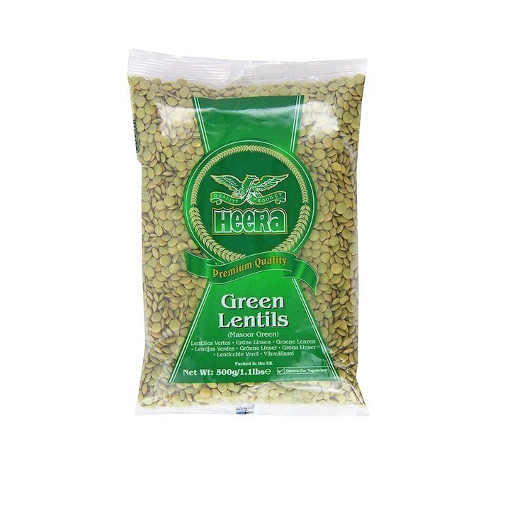 Heera Green Lentils 500g