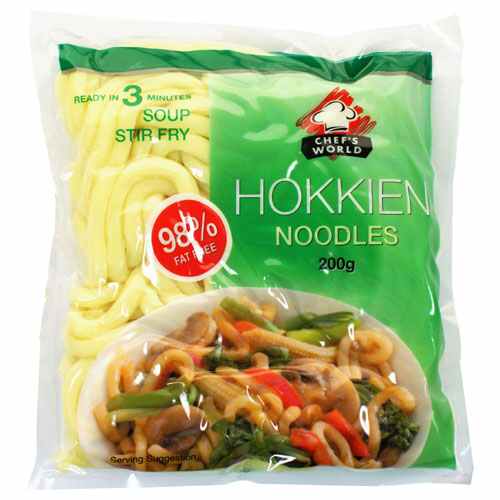 Chef's World Hokkien Noodles 200g