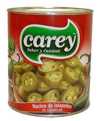 Carey Nacho Sliced Jalapeño 340g