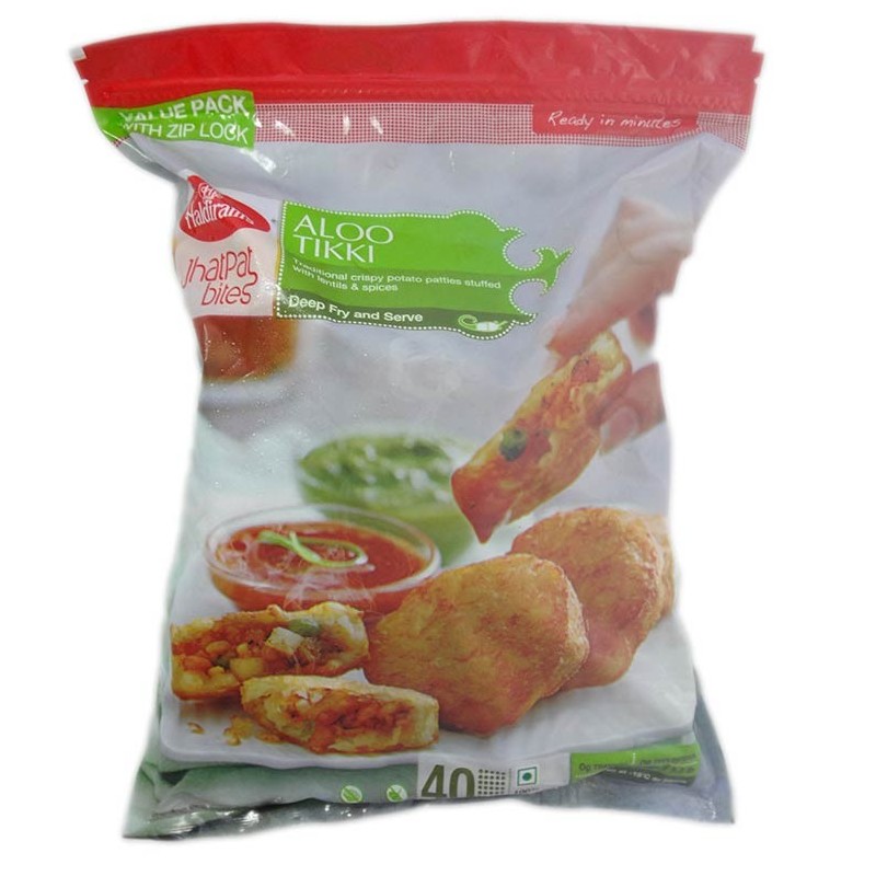 Haldiram Aloo Tikki 40pcs 1.6kg