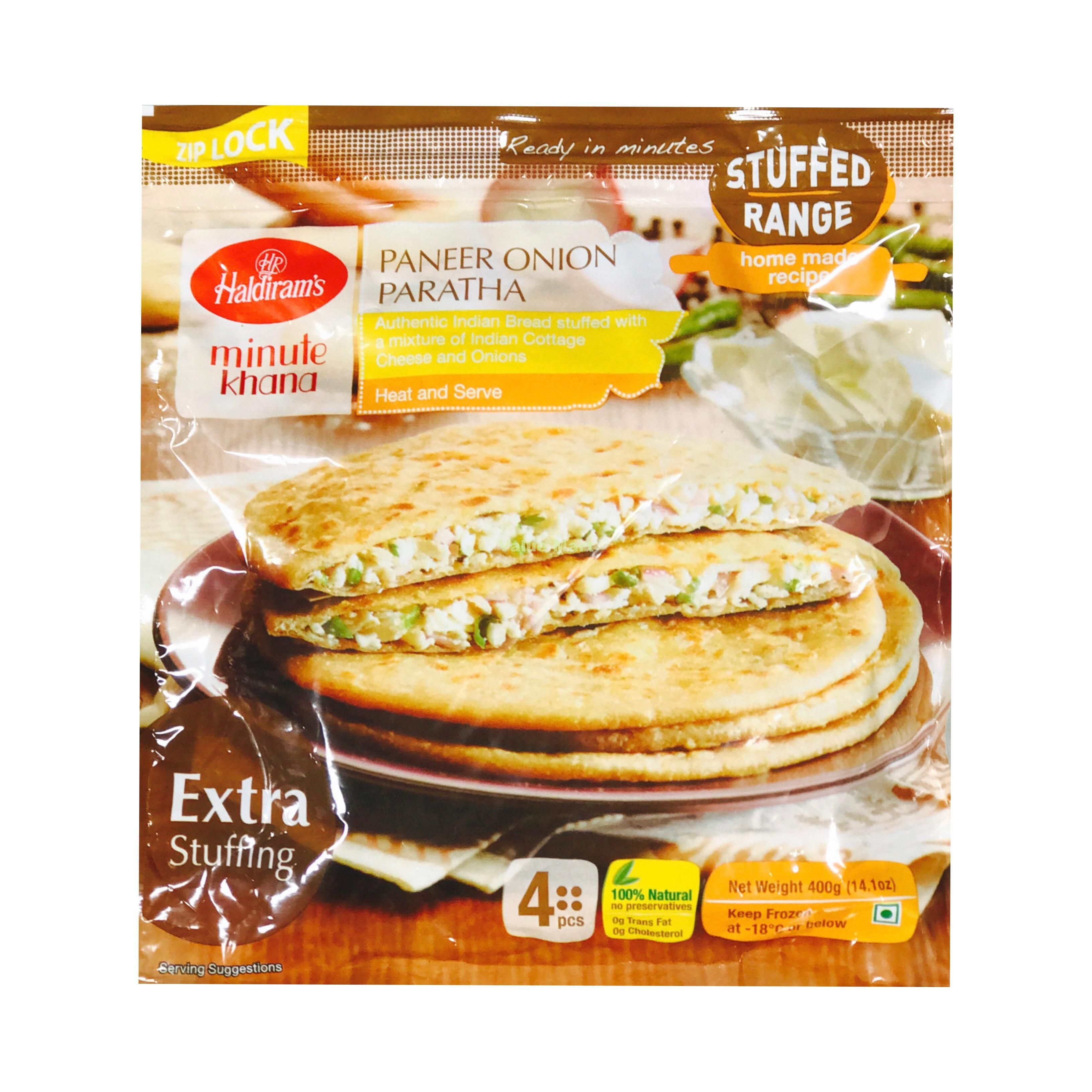 Haldiram Paneer Onion Paratha 400g