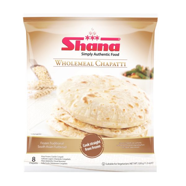 Shana Wholemeal Chapatti 8pcs