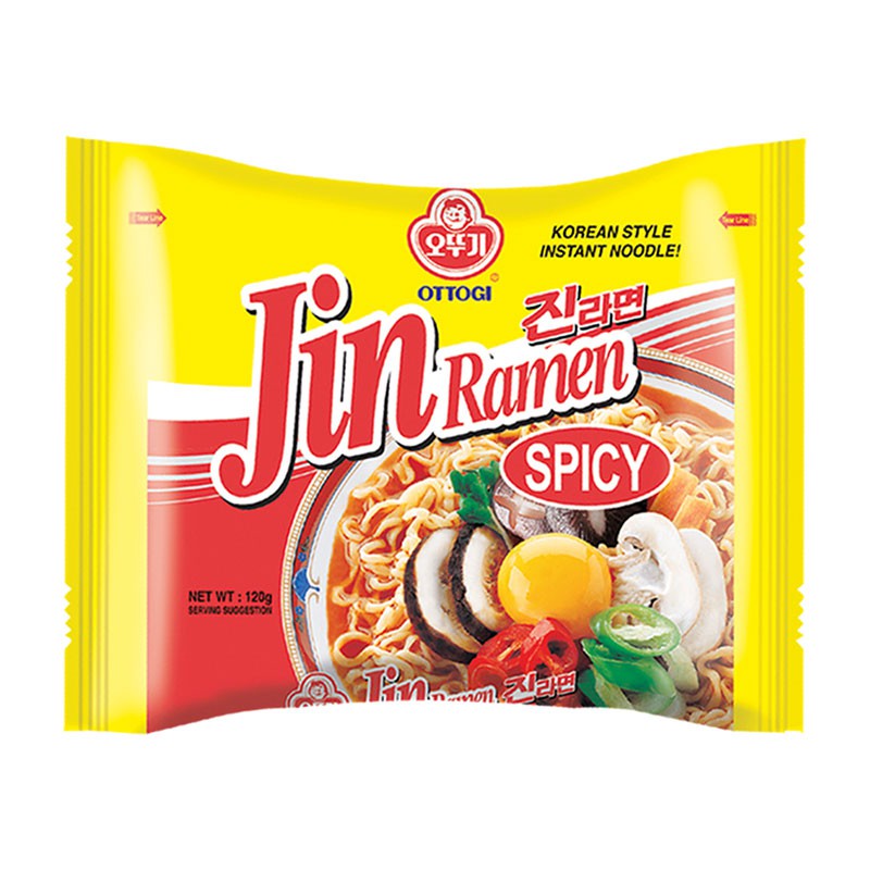 Ottogi Jin Ramen Hot 120g