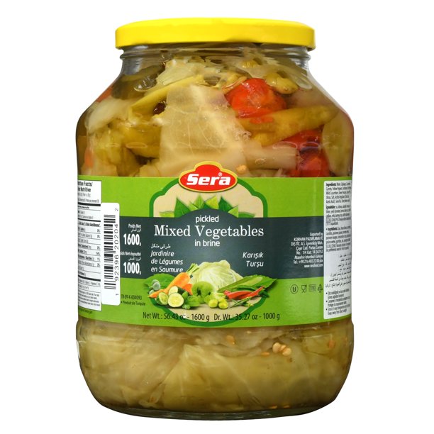 Sera Mixed Vegetable  Karisik 3000ml
