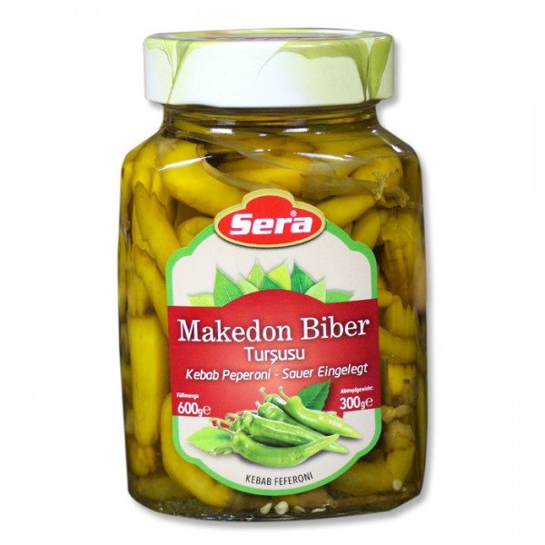 Sera Kebab Feferoni Makedon Biber 600g