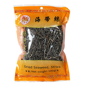 Golden Lilly Dried Seaweed Strips 100g