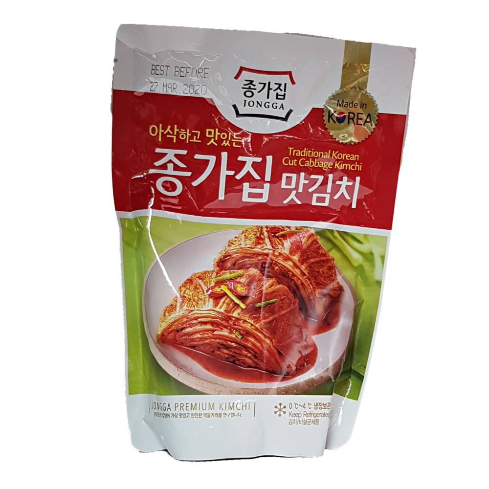Jongga Cut Cabbage Kimchi 72.3% 500g