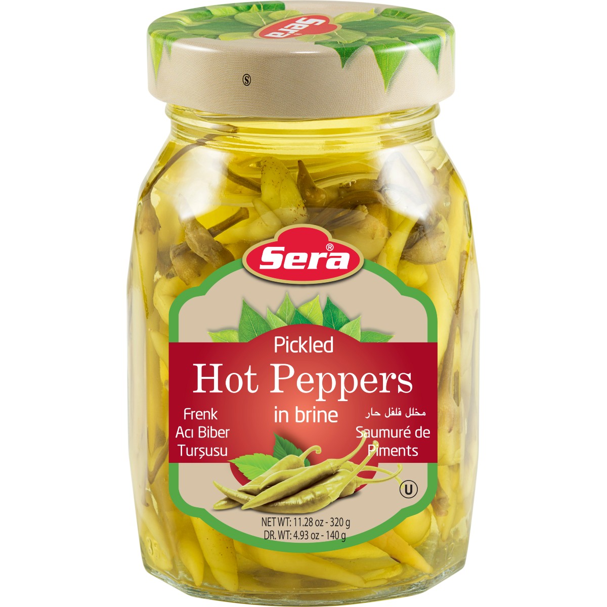 Sera Hot Pepper Pickled 320g Frenk Biber