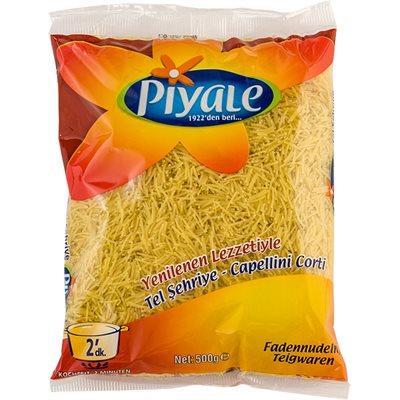 Piyale pasta capellini corti 500g