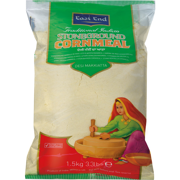 East End Stoneground Cornmeal Desi Makki Atta 1.5kg