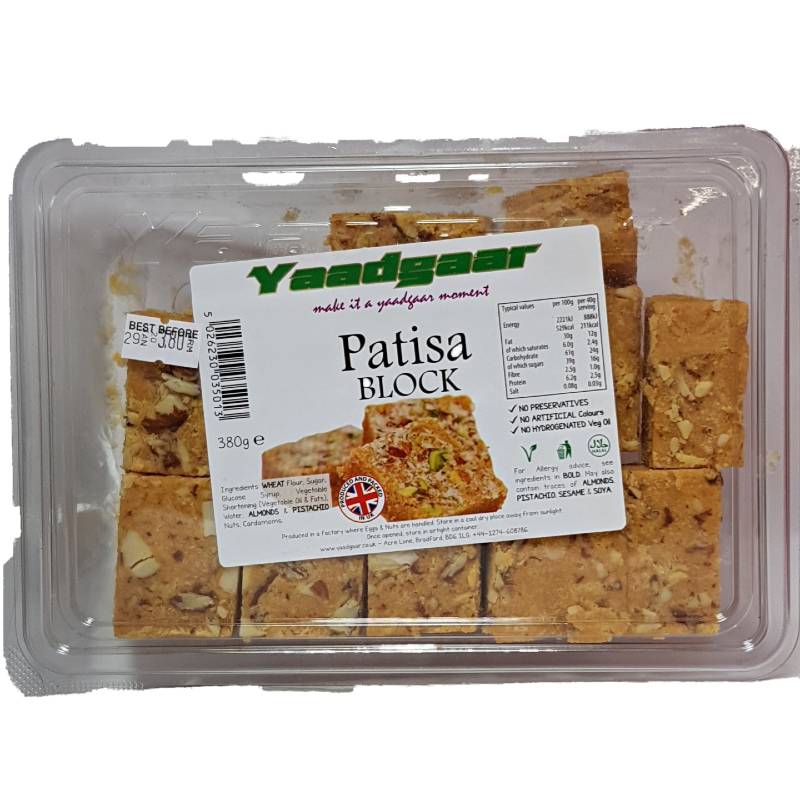 Yaadgaar Patisa Block 380g