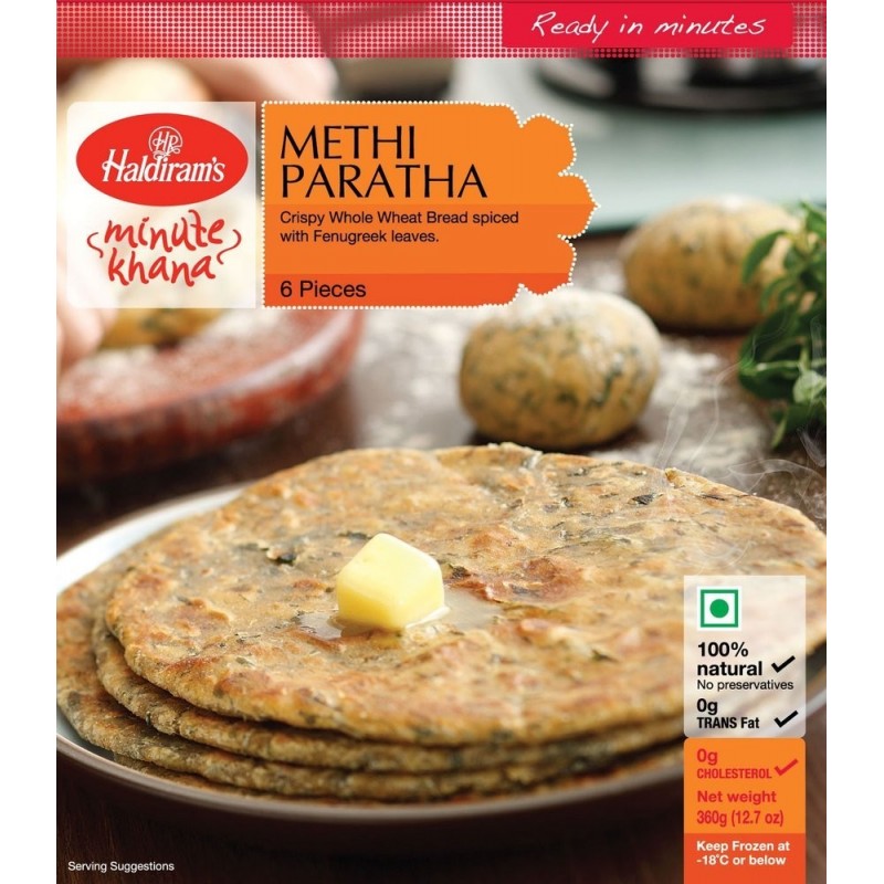 Haldiram Methi Paratha 360g