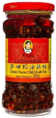 Laoganma Chicken Flavour Chilli oil with Tofu 280g