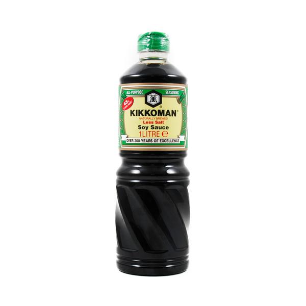Kikkoman Soy Sauce Less Salt 1L