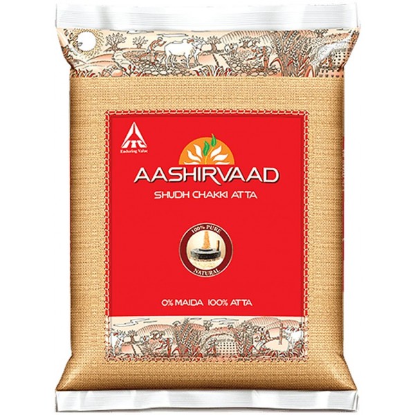 AAshirvaad Whole Wheat Flour 5kg