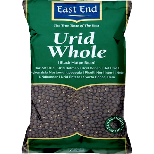 East End Urid Whole 500g